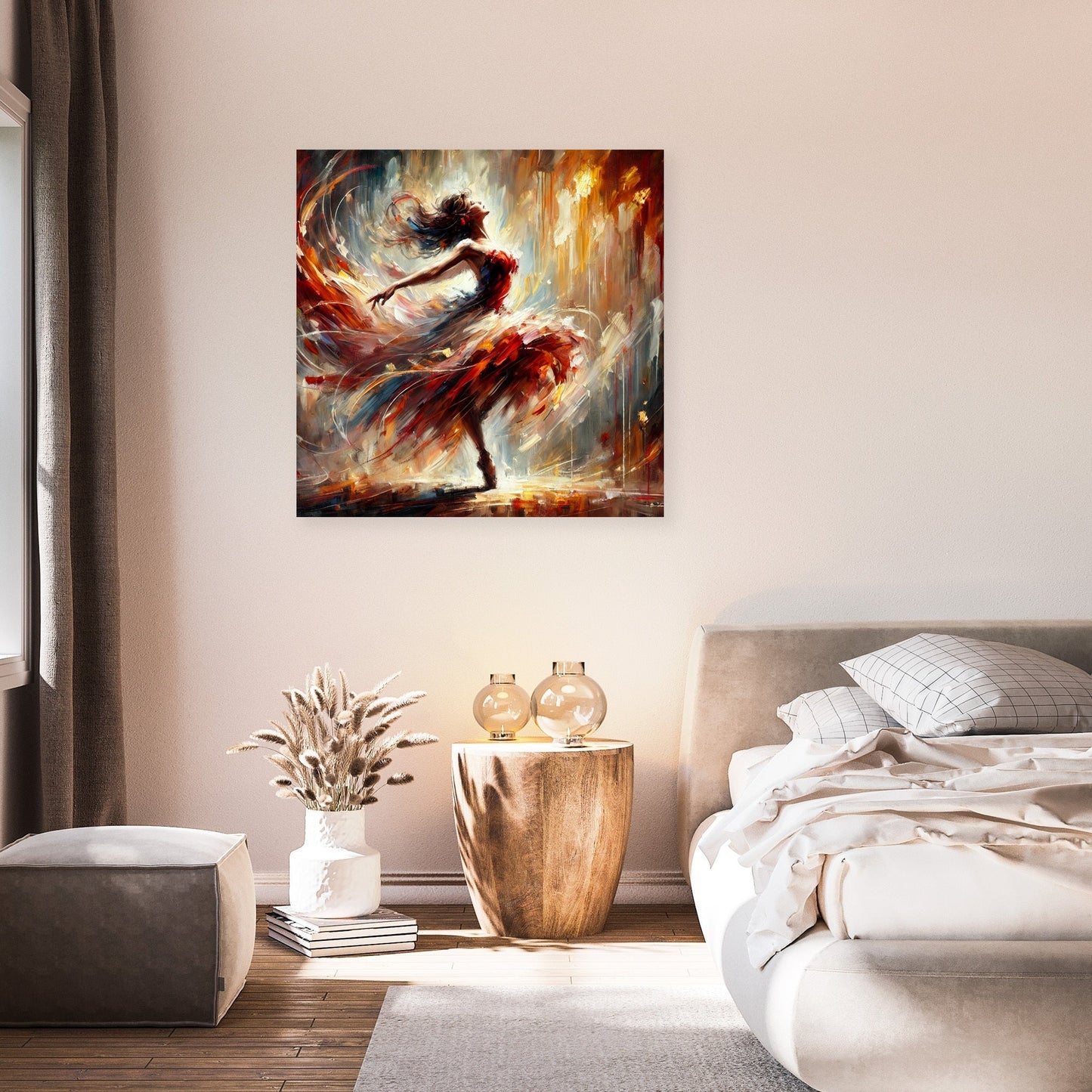 Dance of Flames Canvas