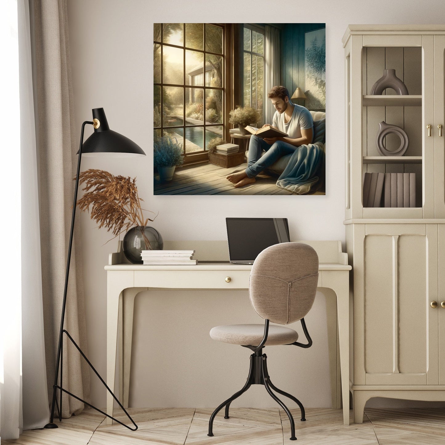 Reader's Haven Canvas