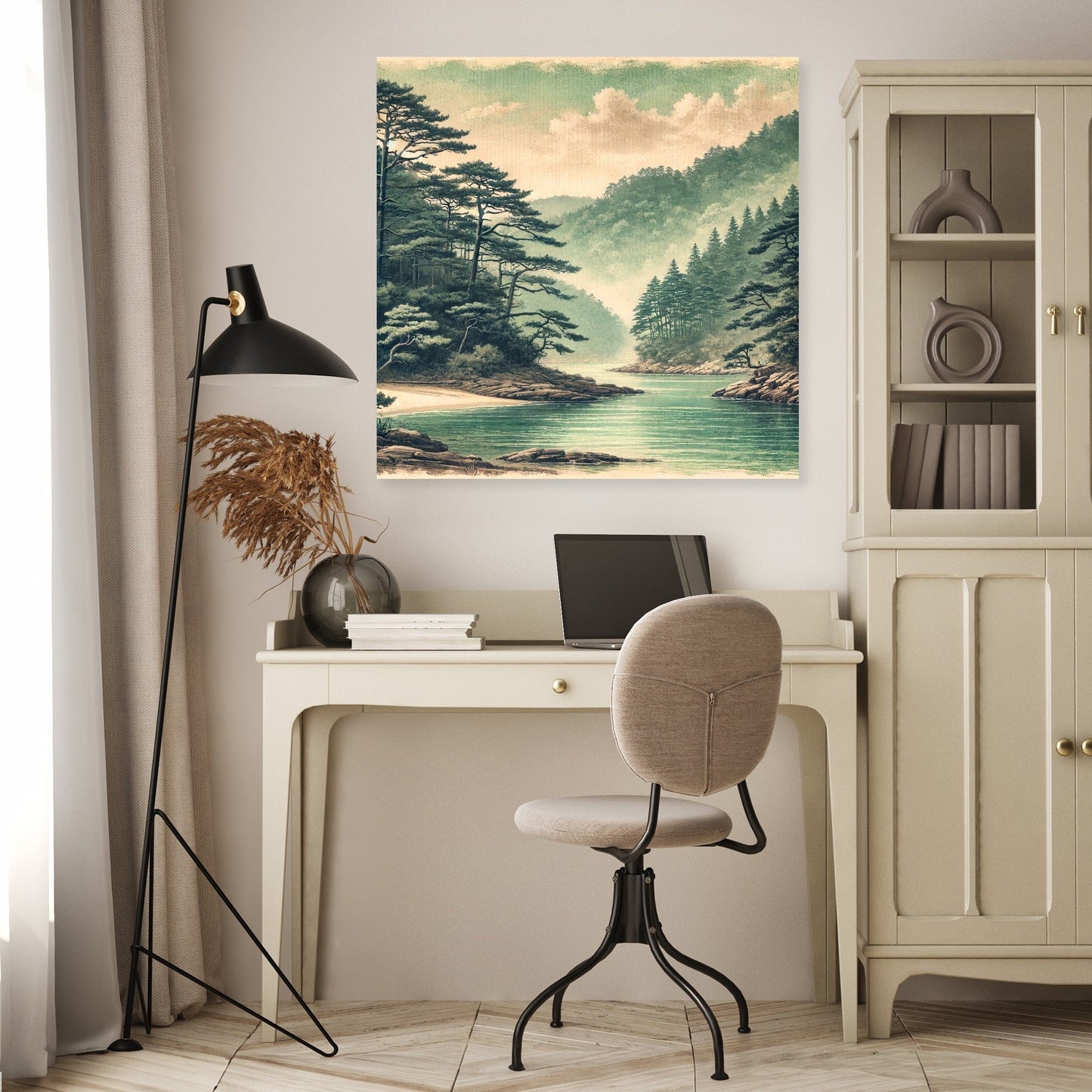 Pine Forest Serenity Canvas
