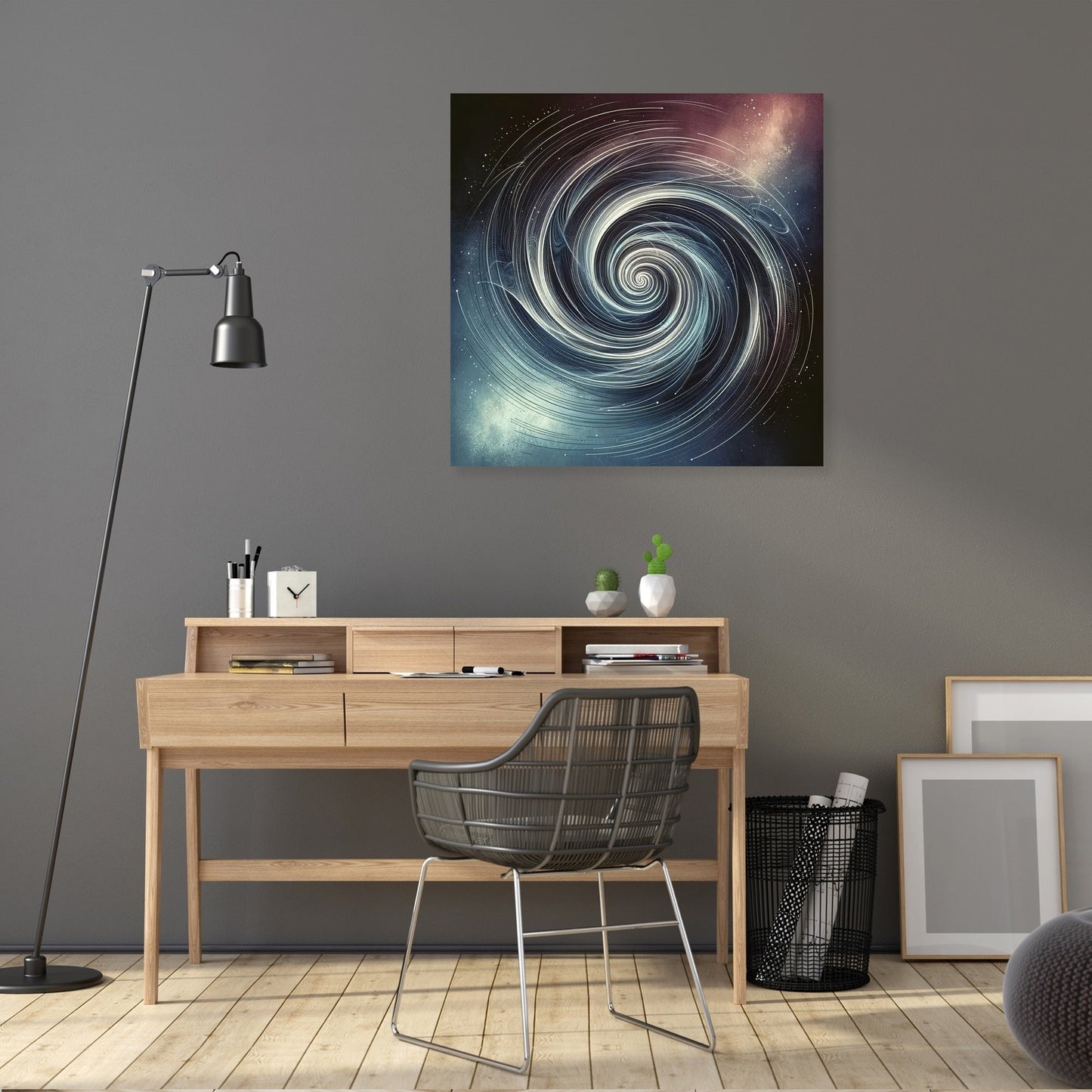 Celestial Spiral Canvas