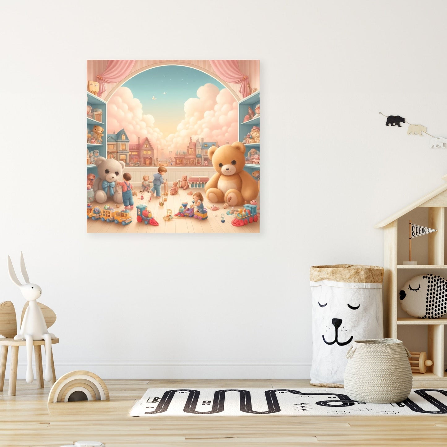 Toyland Magic Canvas