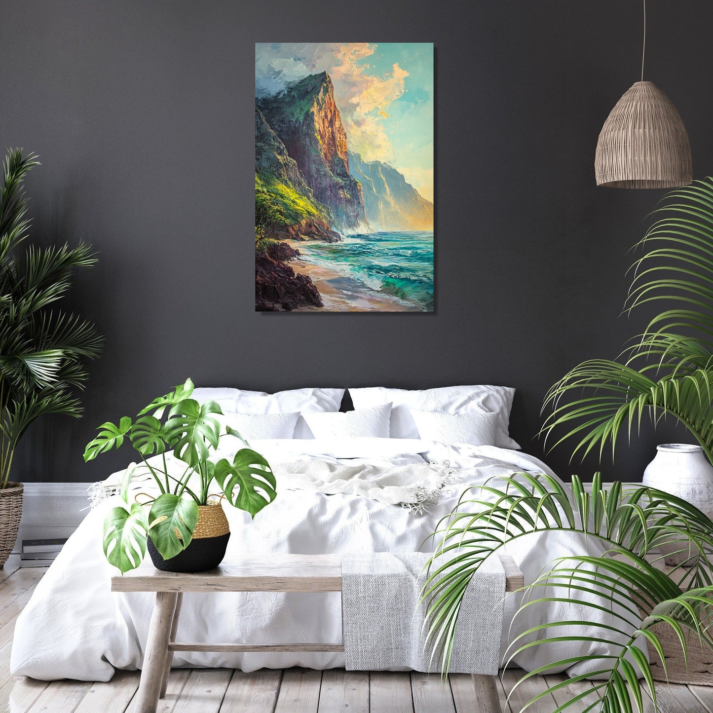 Na Pali Sunset Canvas