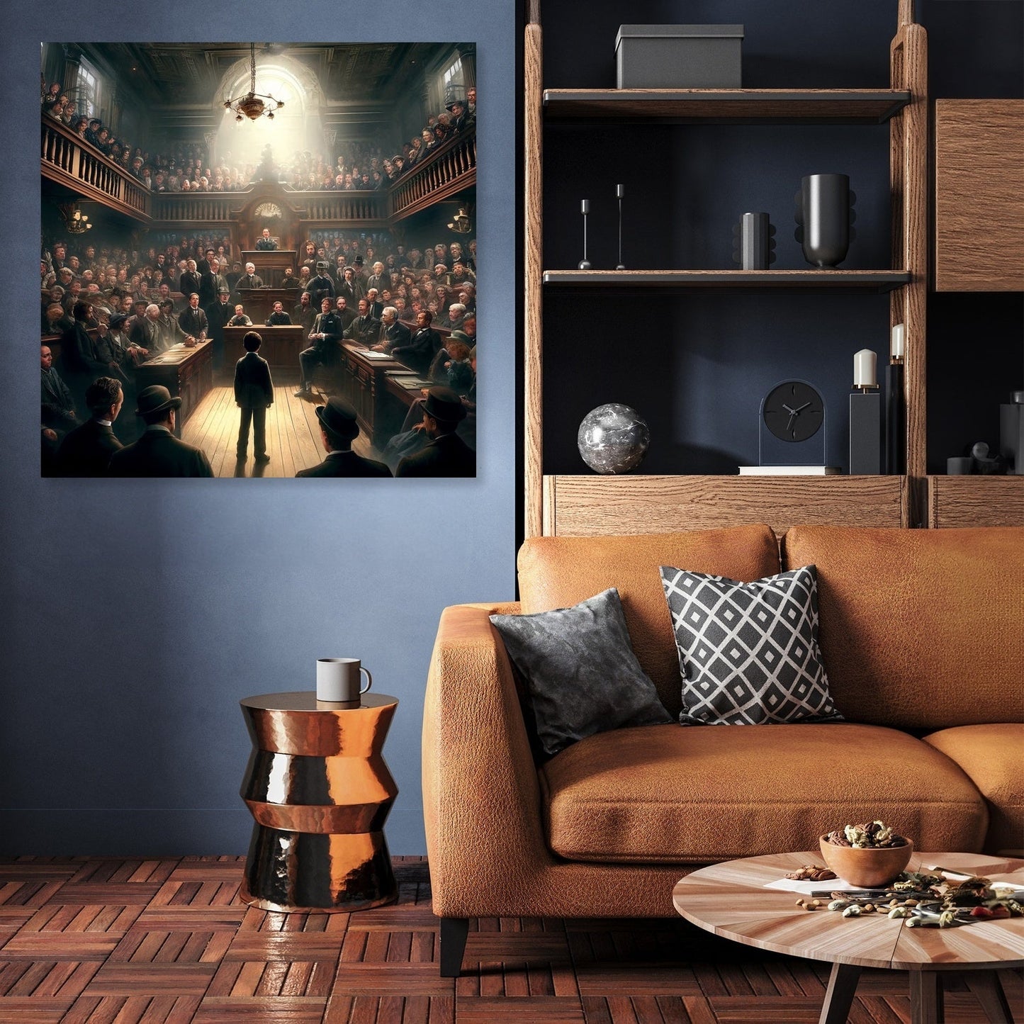 Courtroom Revelation Canvas