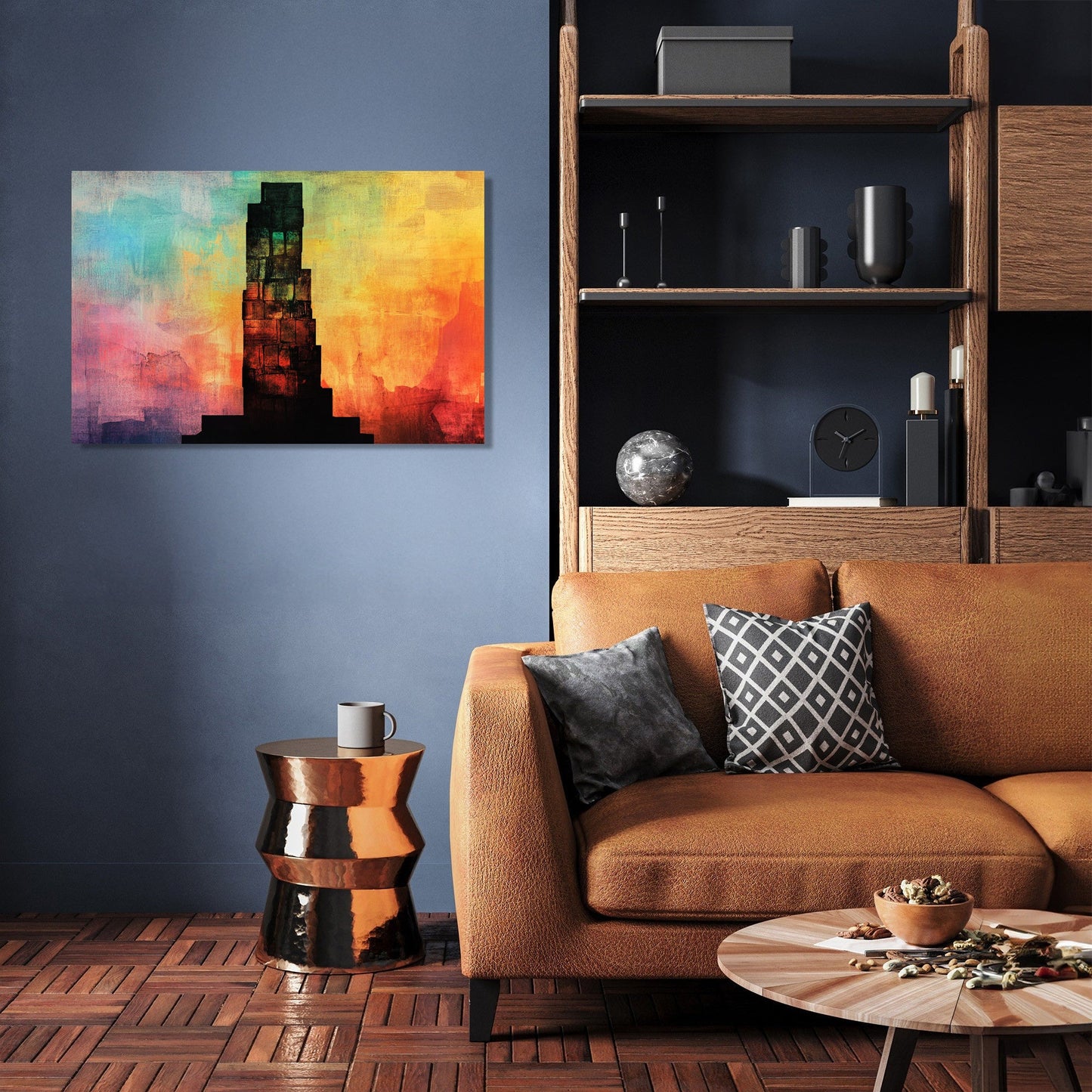 Memory Tower Canvas
