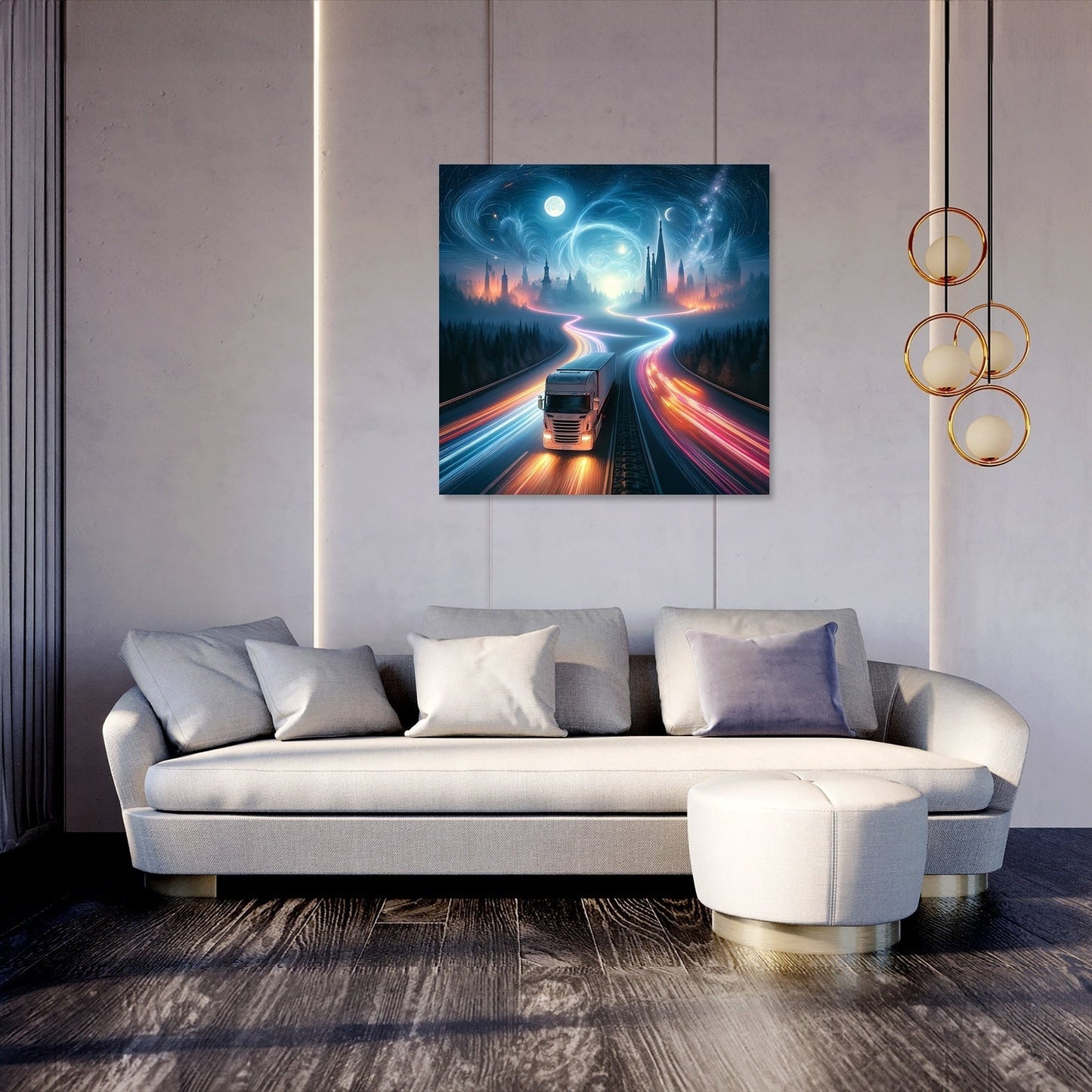 Night's Voyage Canvas