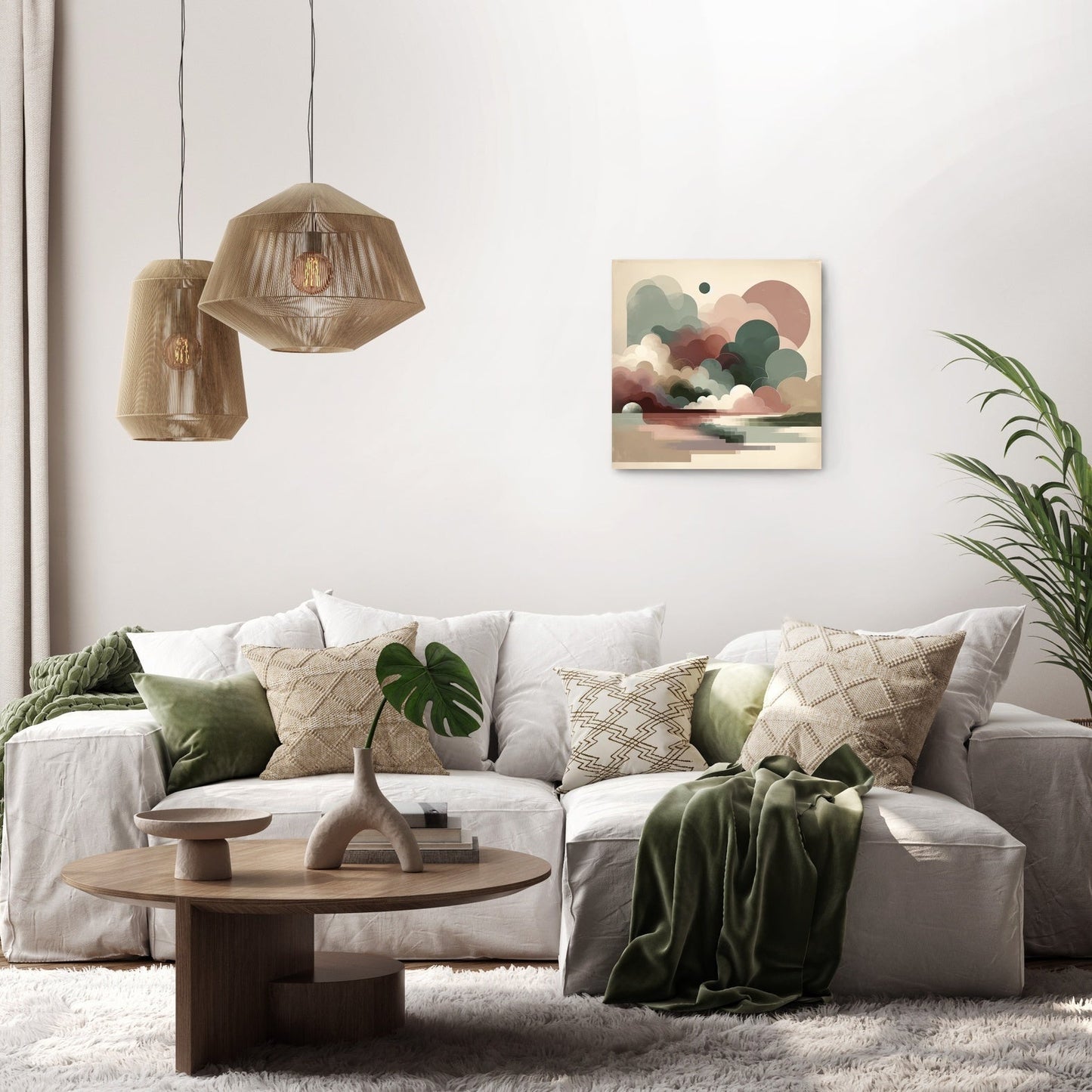 Serene Echoes Canvas