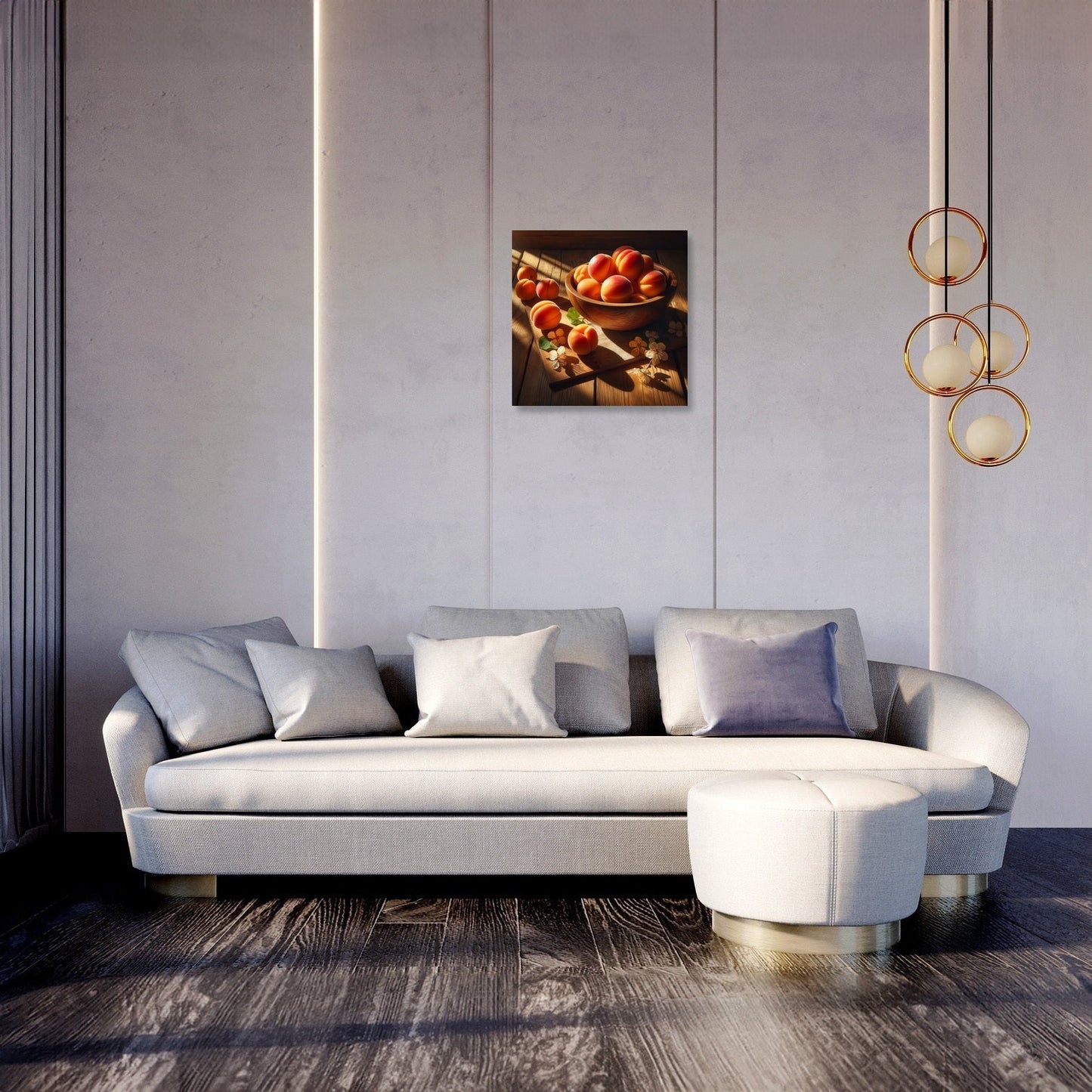 Sunlit Apricots Canvas