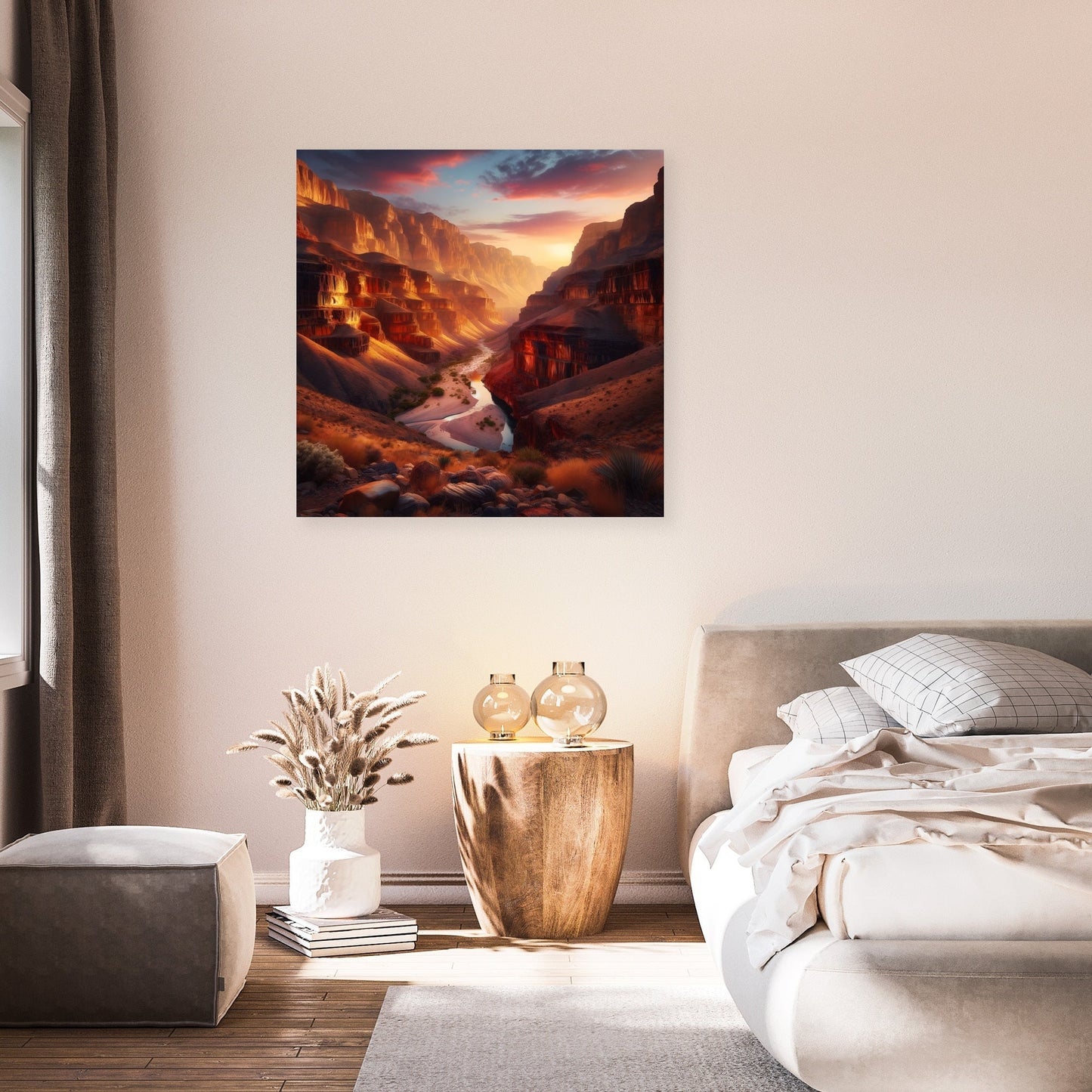 Golden Canyon Majesty Canvas