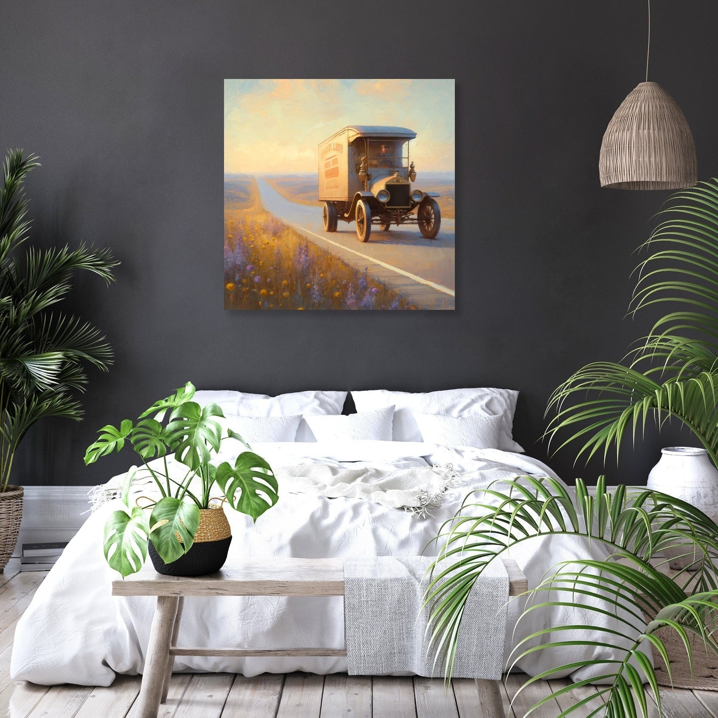 Golden Journey Canvas