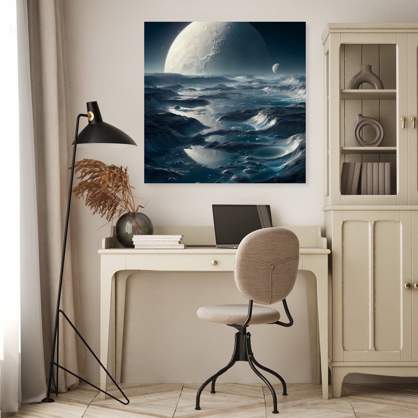Mercury's Borealis Mirage Canvas