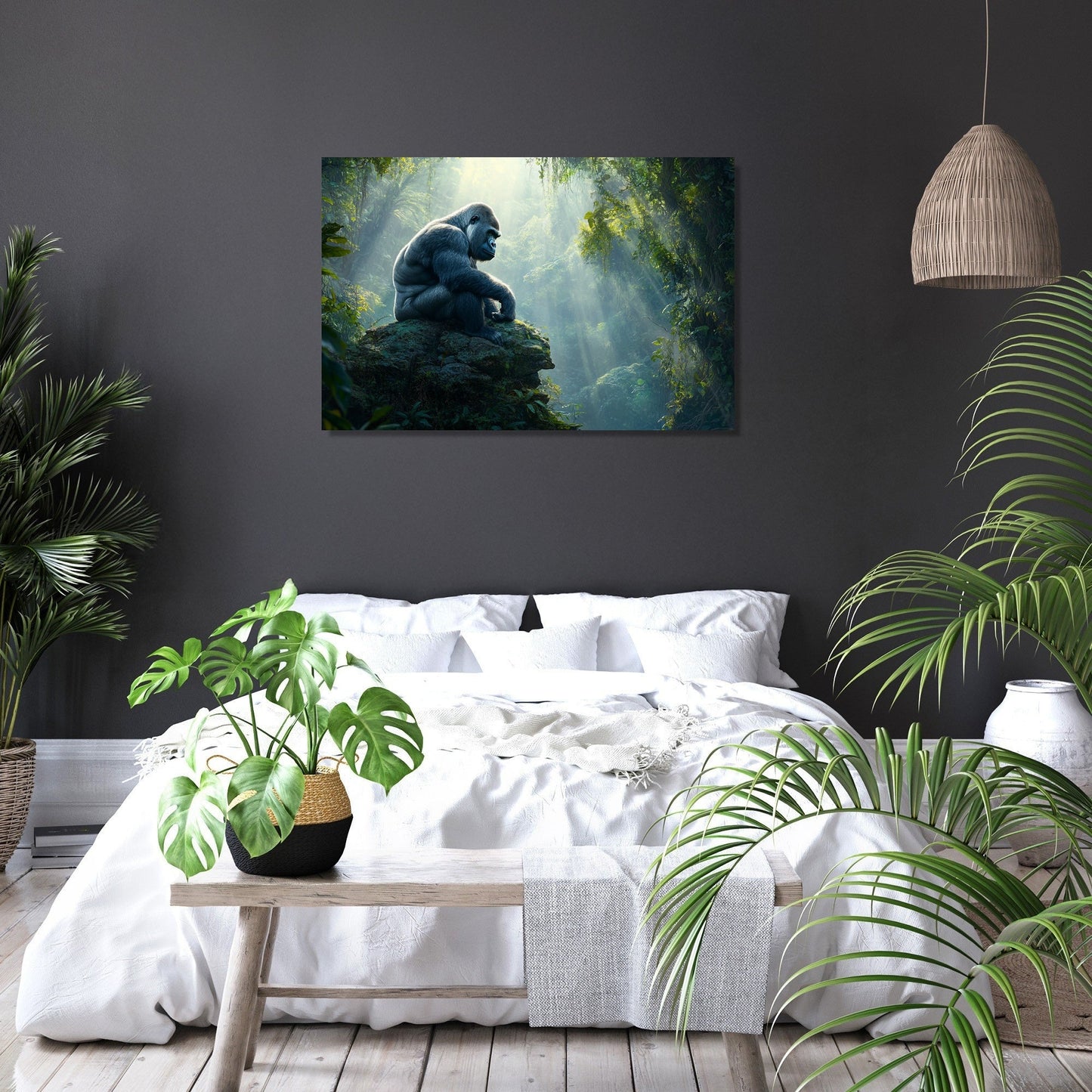 Silverback Reflections Canvas