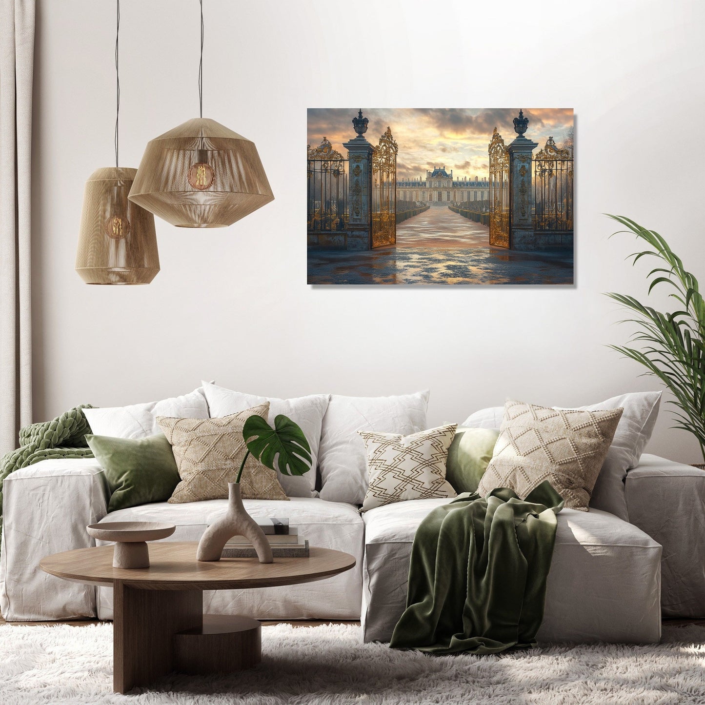 Versailles Sunrise Canvas