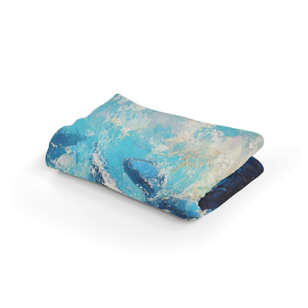 Whales and Coral Blanket
