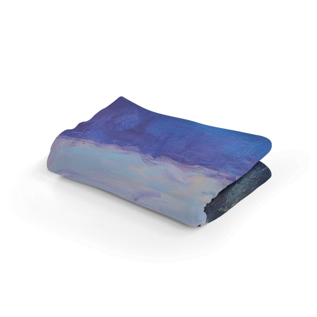 Stirling Castle Twilight Blanket
