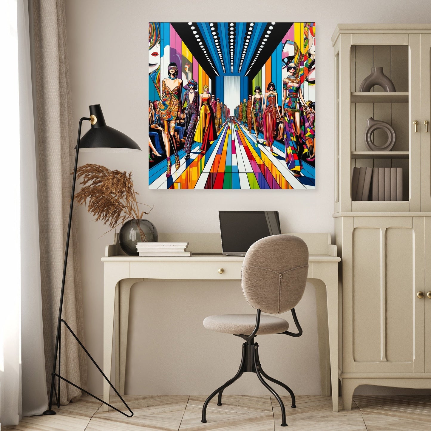 Pop Art Fashion Spectacle Canvas