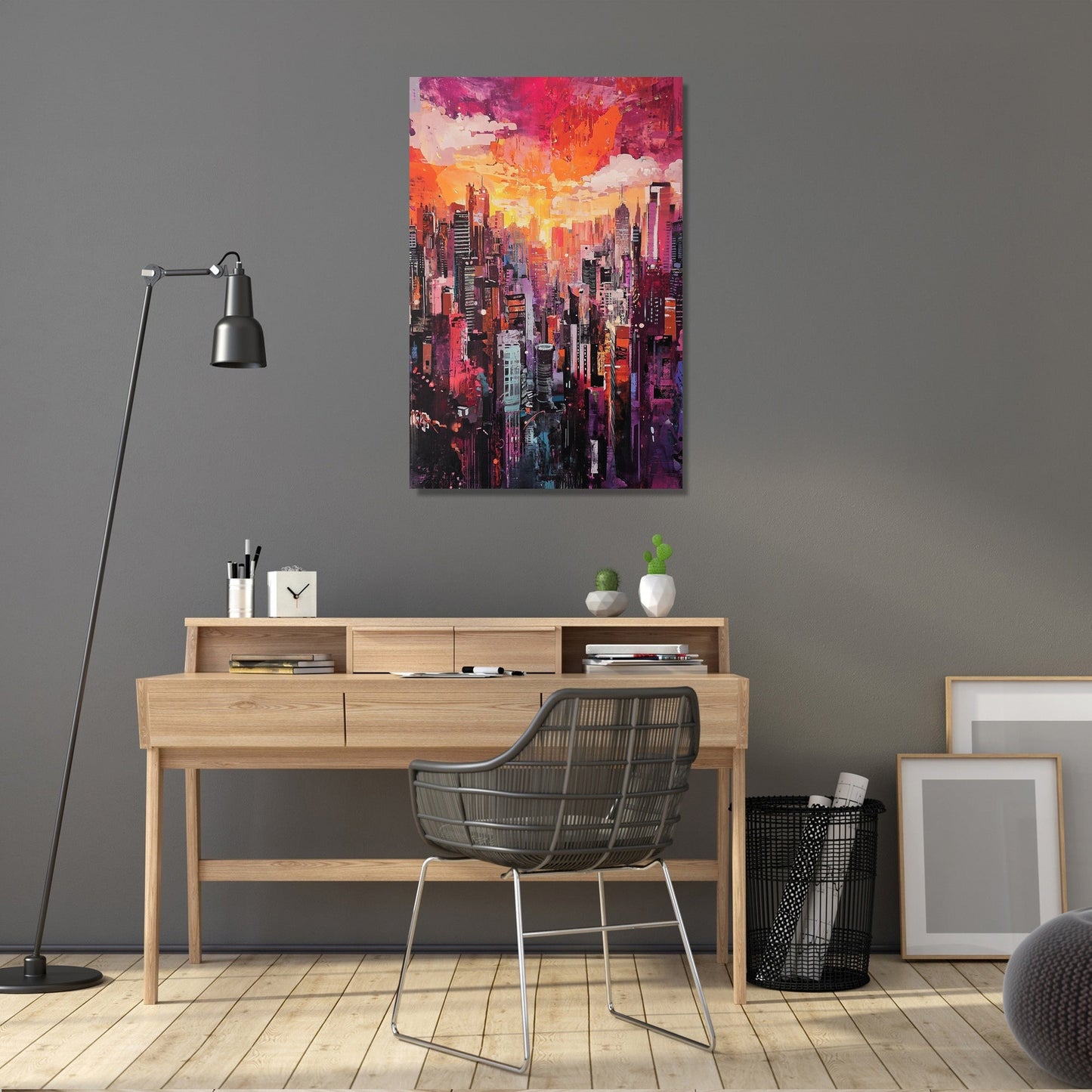 Urban Kaleidoscope Canvas