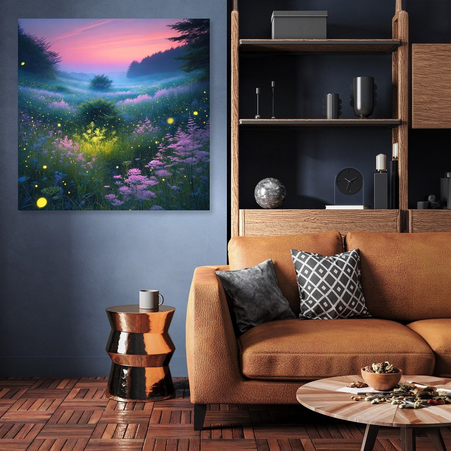 Firefly Meadow Canvas