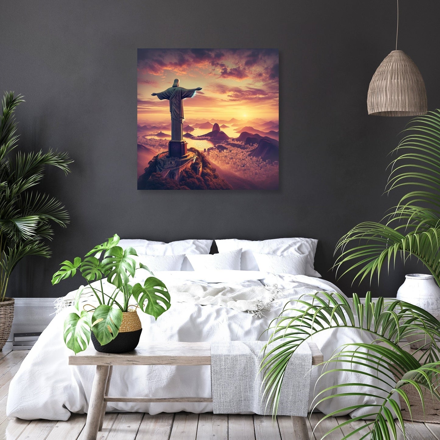 Majestic Redeemer Canvas