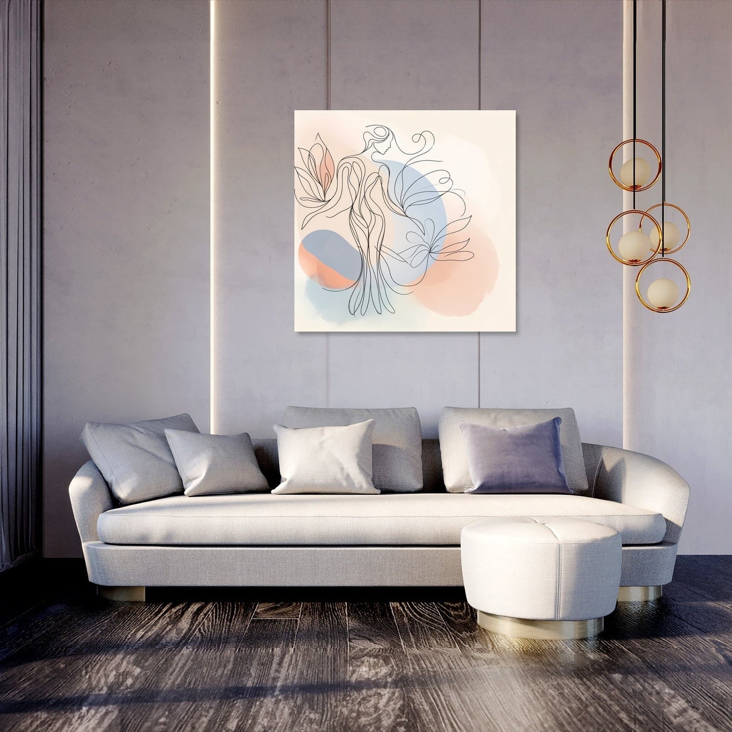 Elegant Form Canvas