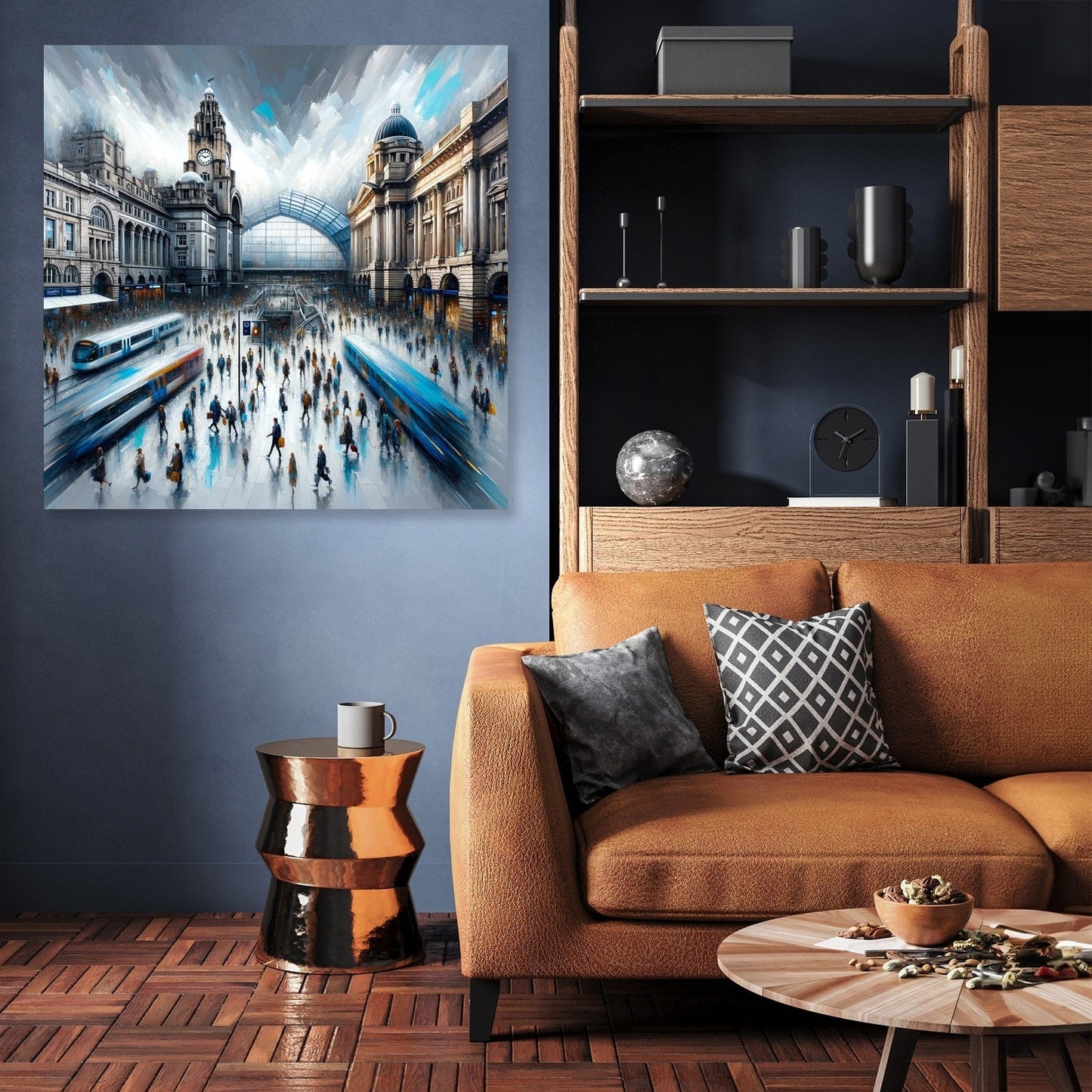 Liverpool Lime Street Passage Canvas