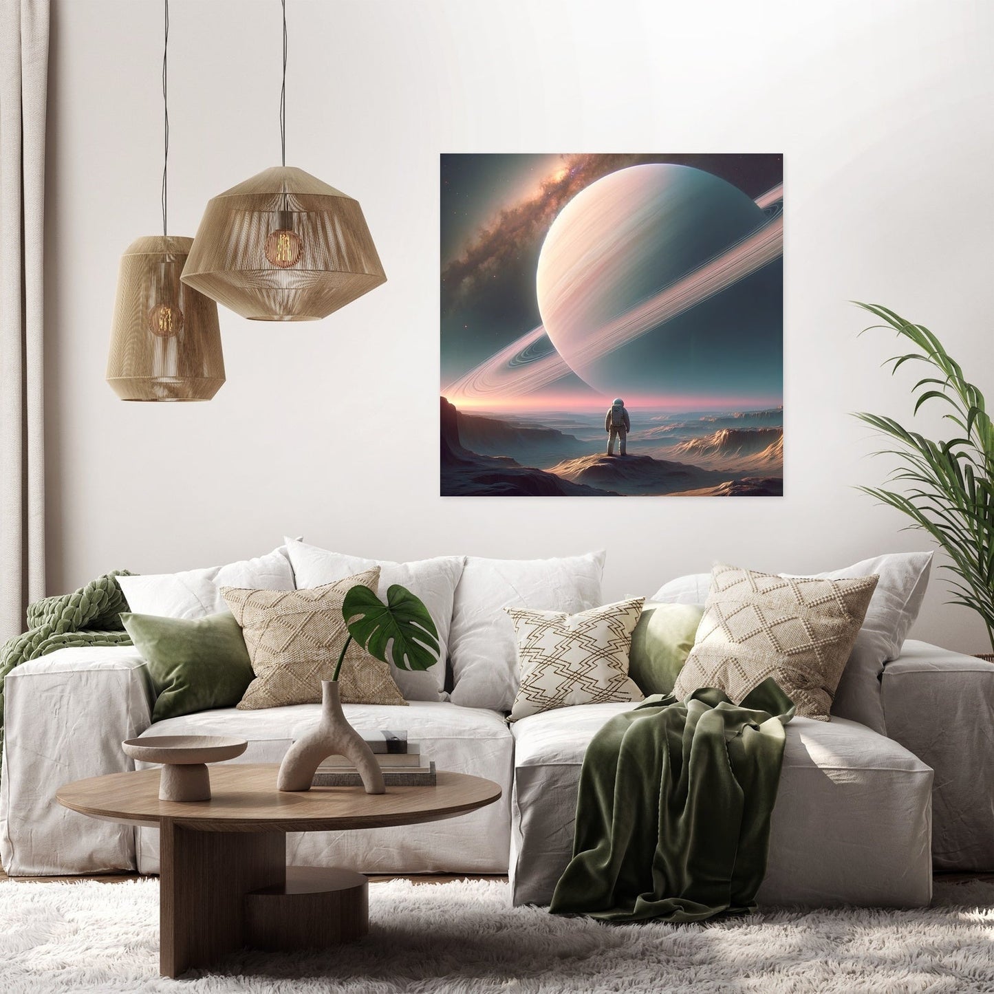Cosmic Voyager Canvas