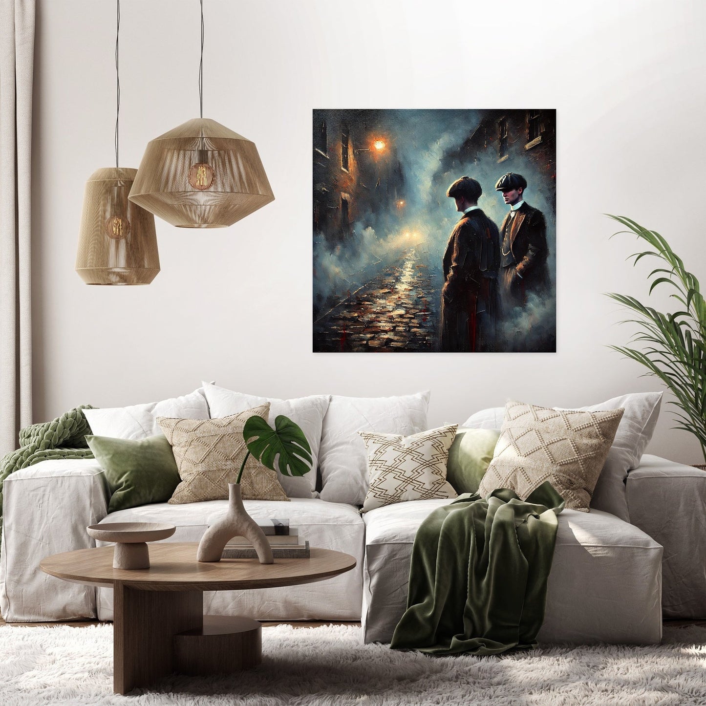 Night Watch Alley Canvas