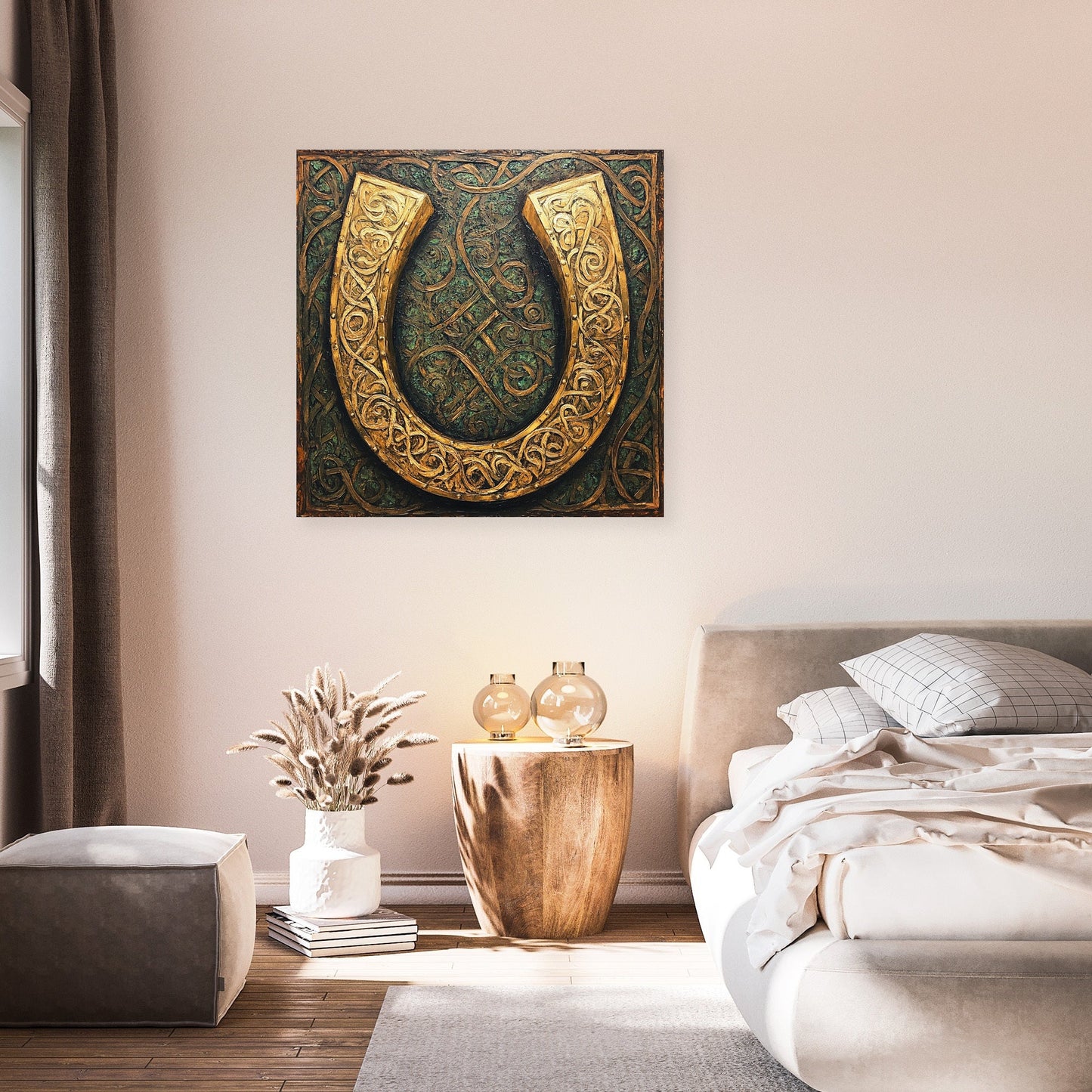 Golden Horseshoe Canvas