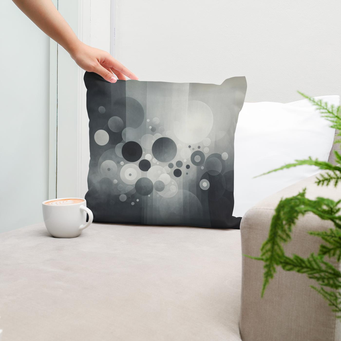 Serene Geometrics Cotton Cushion