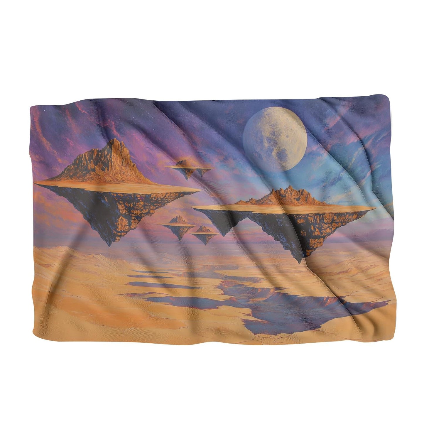 Floating Desert Moon Blanket