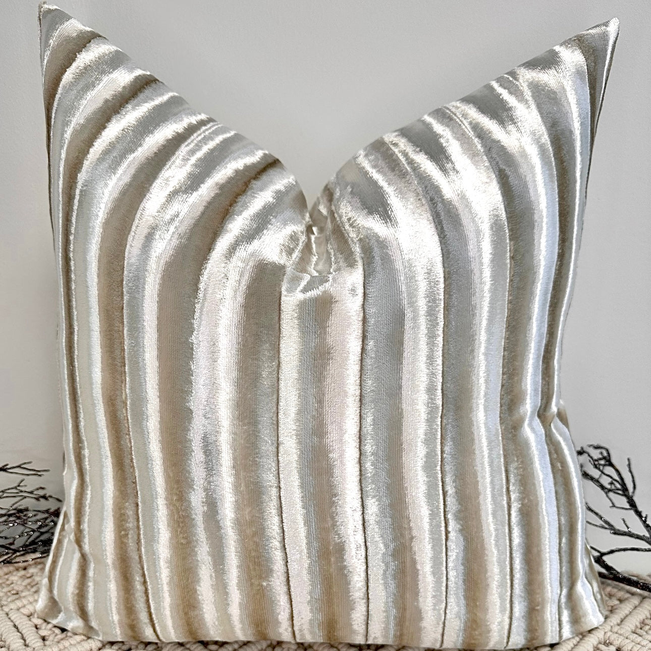 The Couture Cushion - The Champagne Brioni - Style No. 215