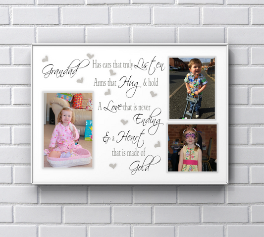 Personalised photo Father's Day gifts - Grandad Grandpa