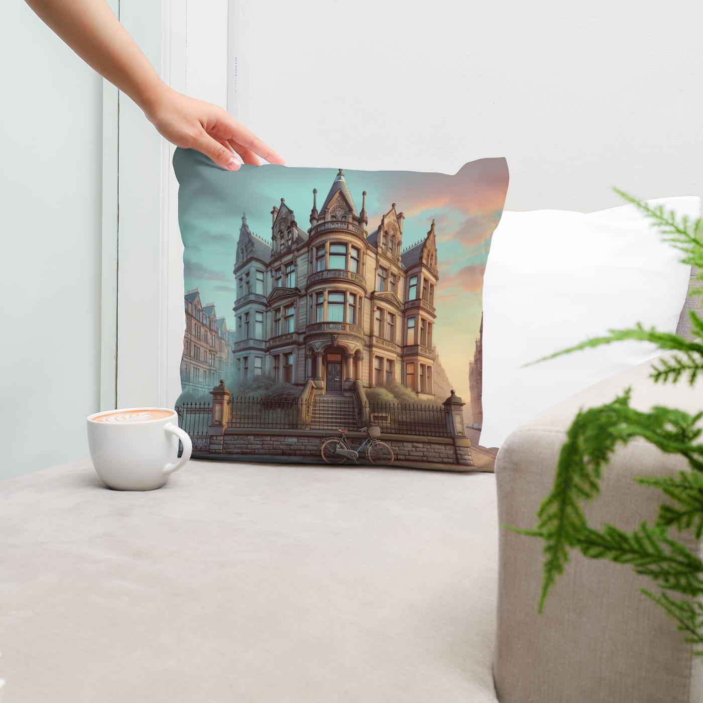 Glasgow Dawn Cotton Cushion