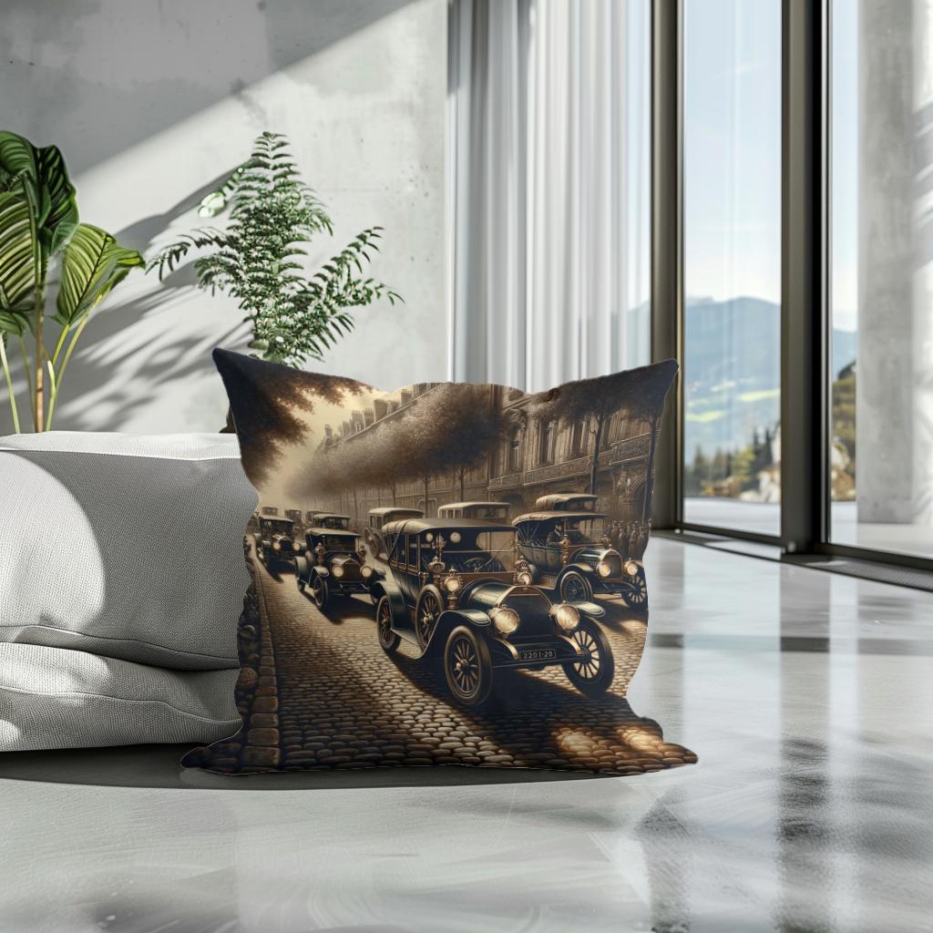 Timeless Elegance Parade Cotton Cushion