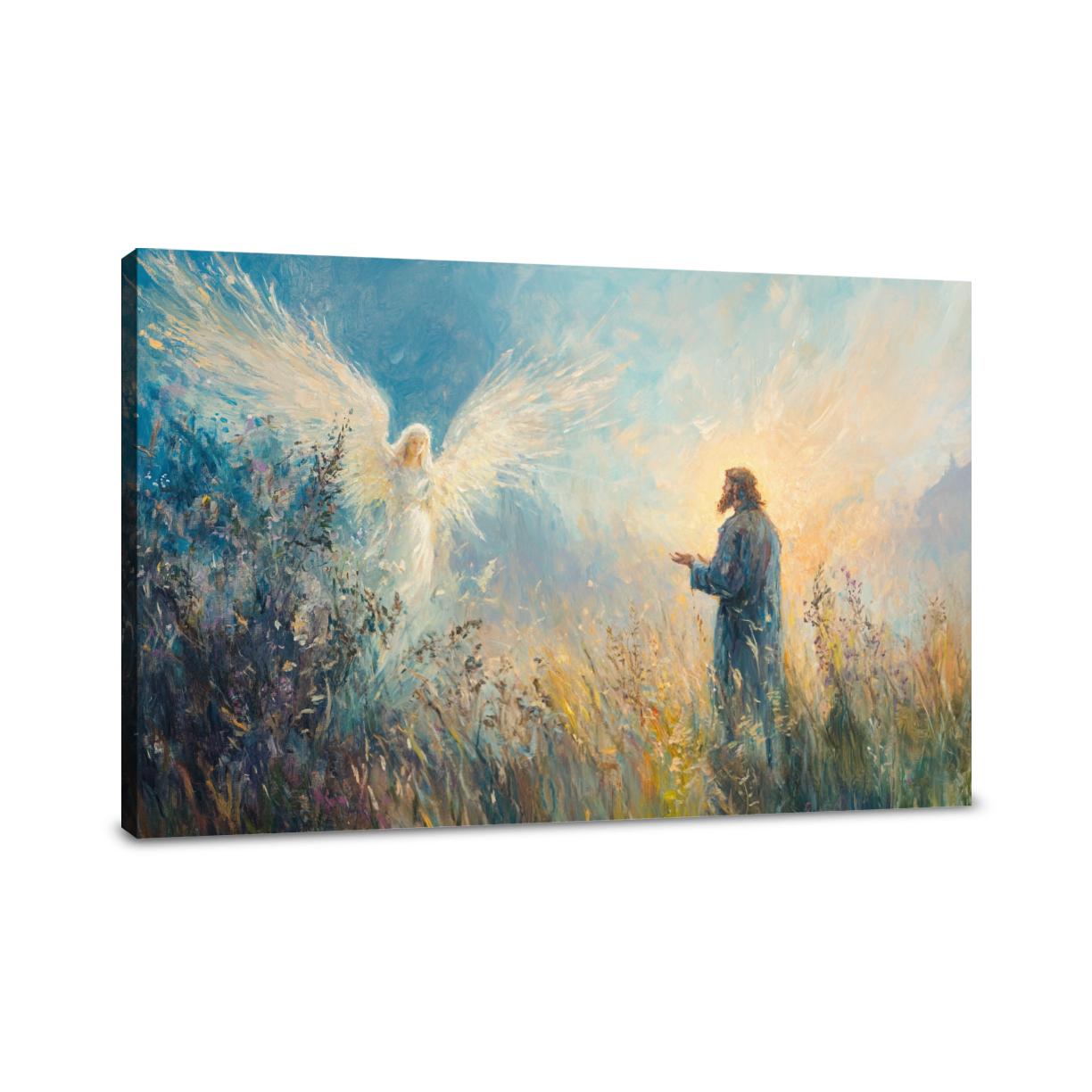 Saint David's Angelic Canvas