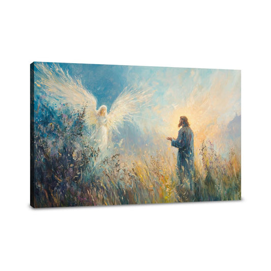 Saint David's Angelic Canvas