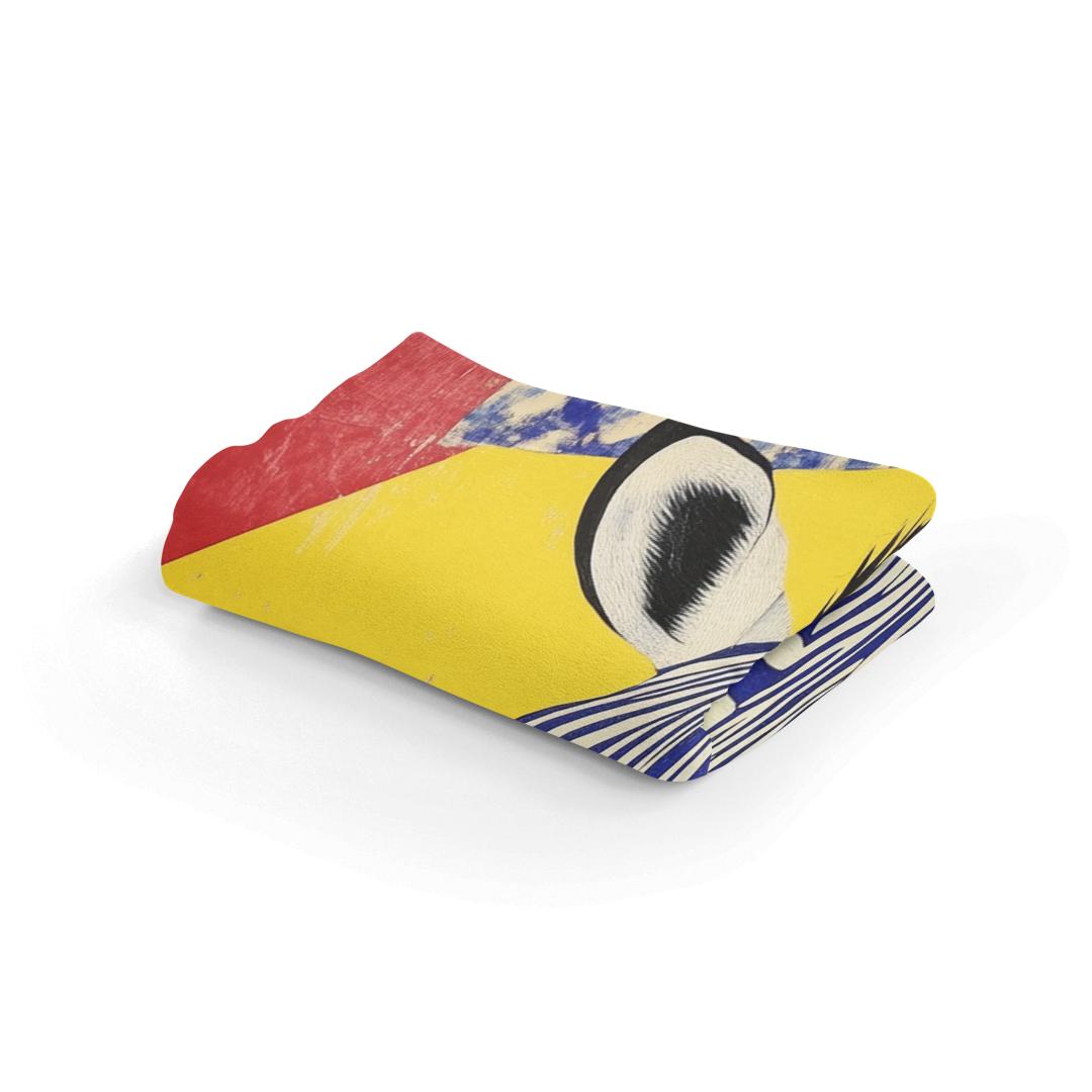 Striped Zebra Pop Blanket