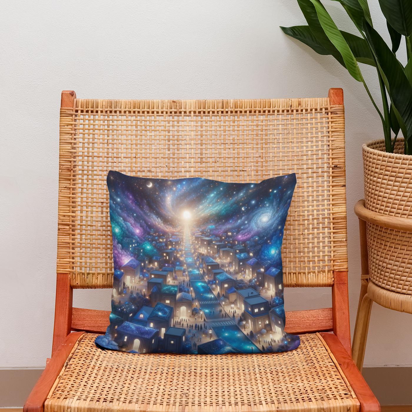 CosmoVillage Cotton Cushion