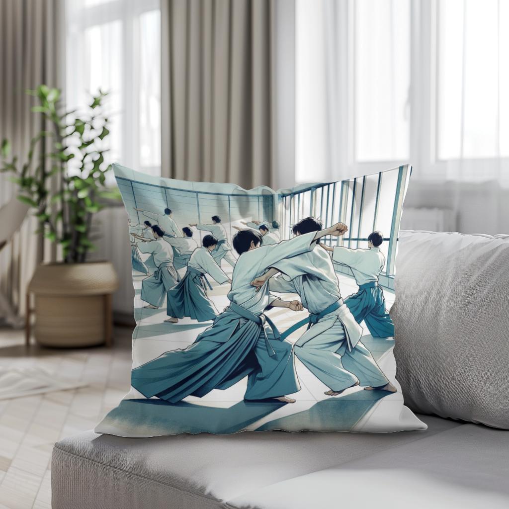 Aikido Harmony Cotton Cushion