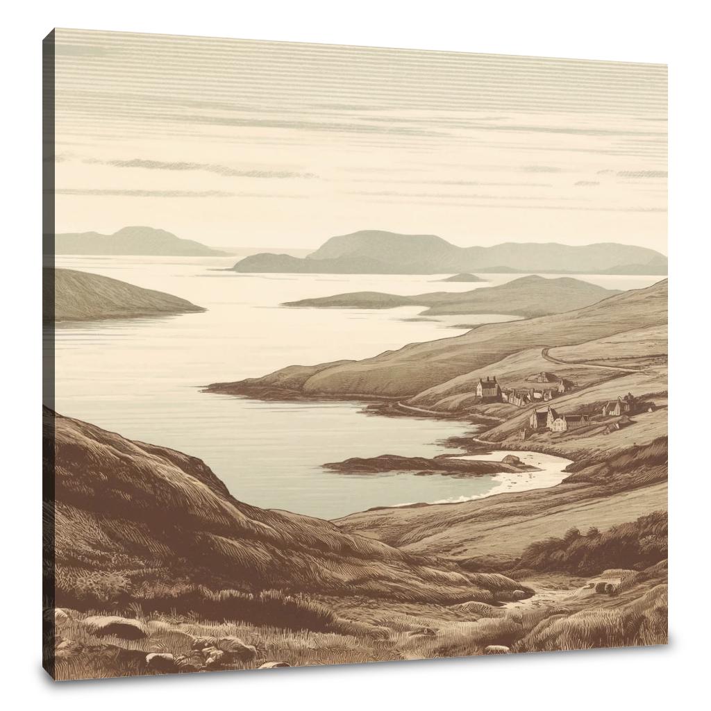 Shetland Serenity Canvas