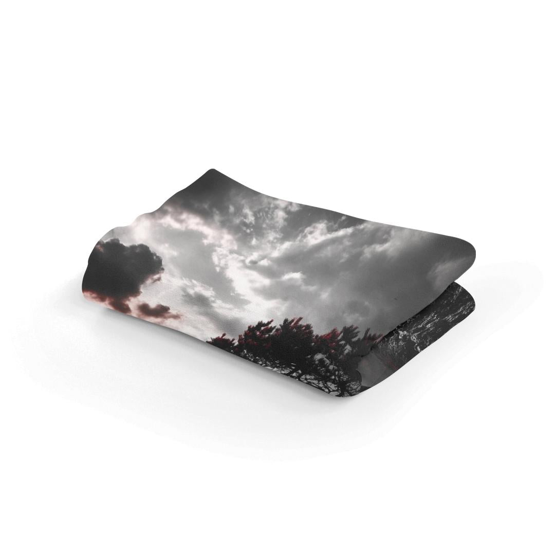 Passionate Sunset Tree Blanket