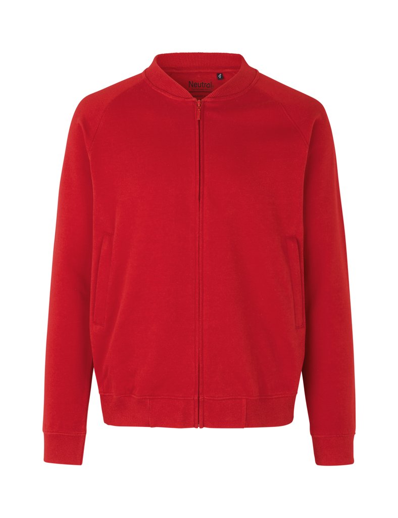 Fairtrade Organic Bomber Jacket: Unisex