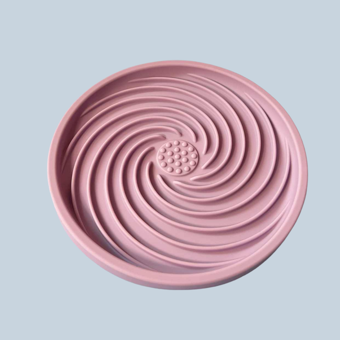 Slow & Steady - 2-in-1 Slow Feeder Bowl & Lick Mat | Calmer Mealtimes | Tail Tips UK