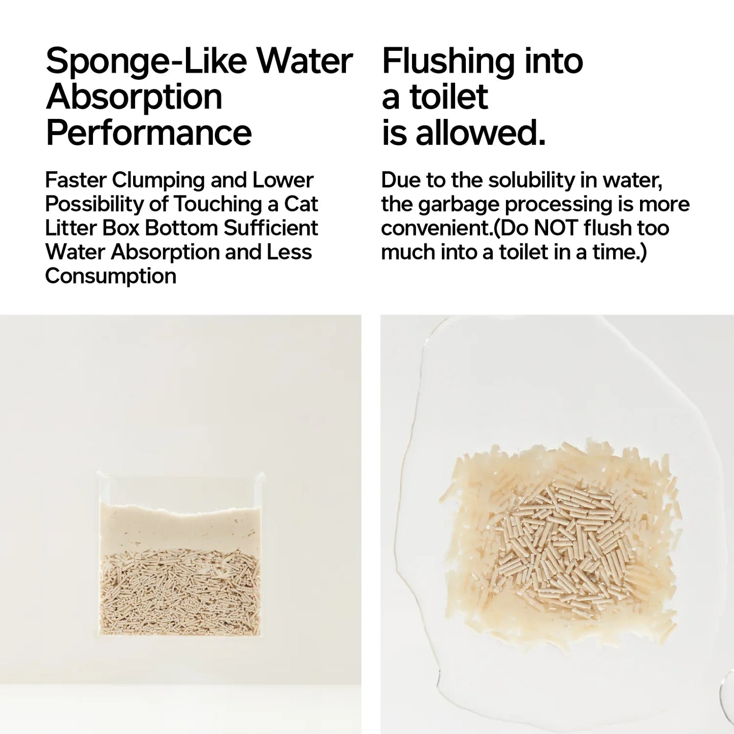 Tofu Health Cat Litter with Occult Blood (FOBT) Test Particles