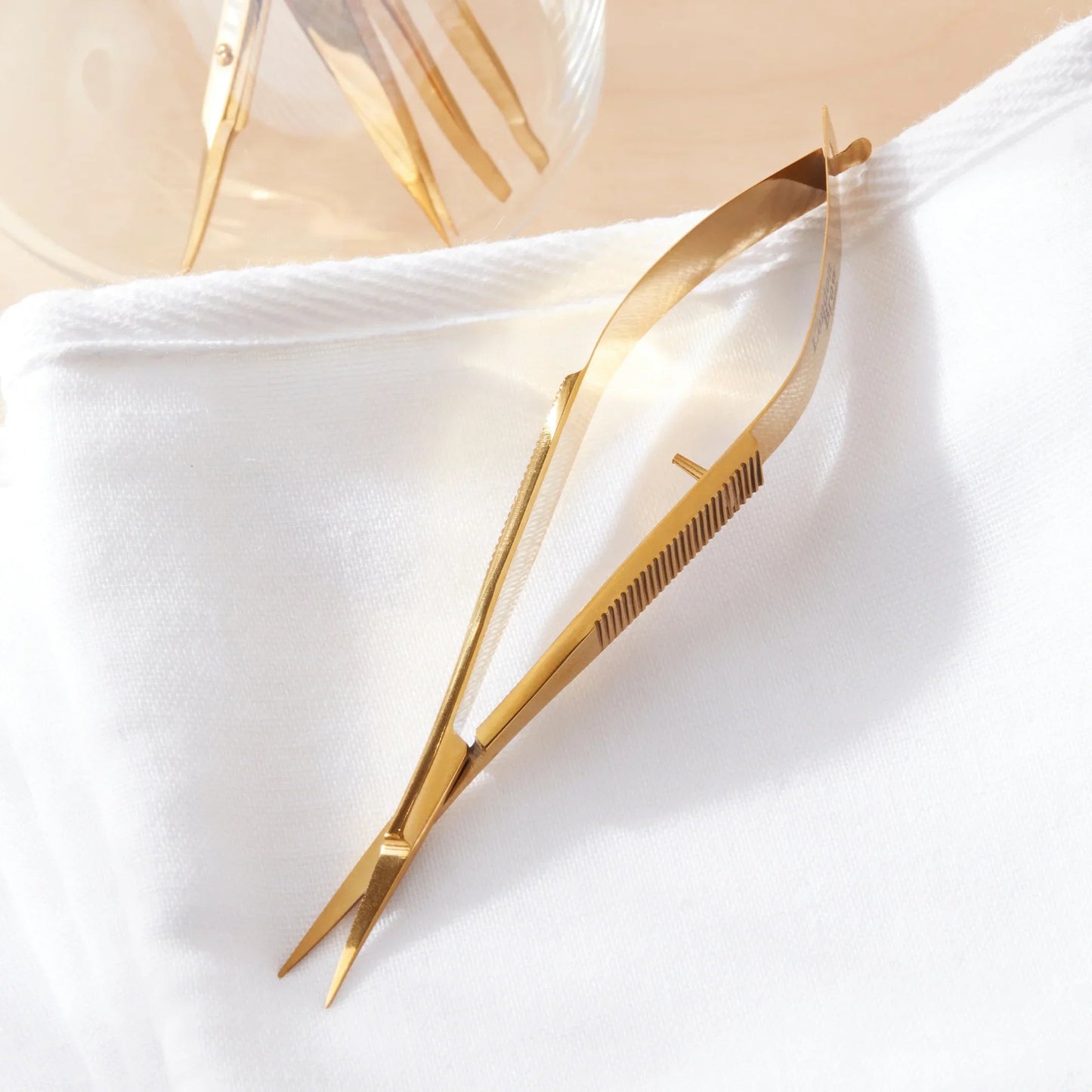 Gold Spring Professional Straight Brow Scissors - Boxed