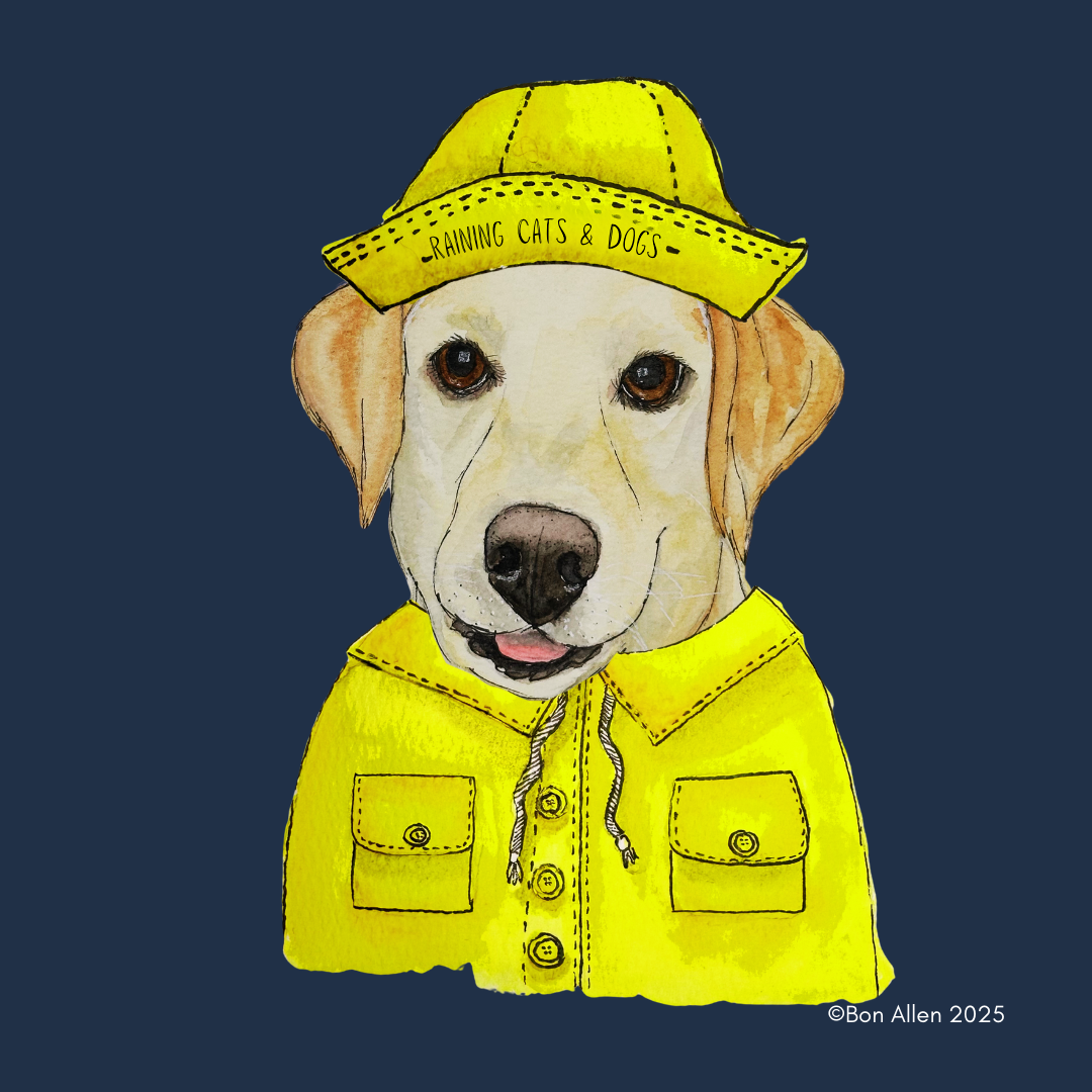 Reign or Shine – The Om Nom Nomnivore Golf Umbrella