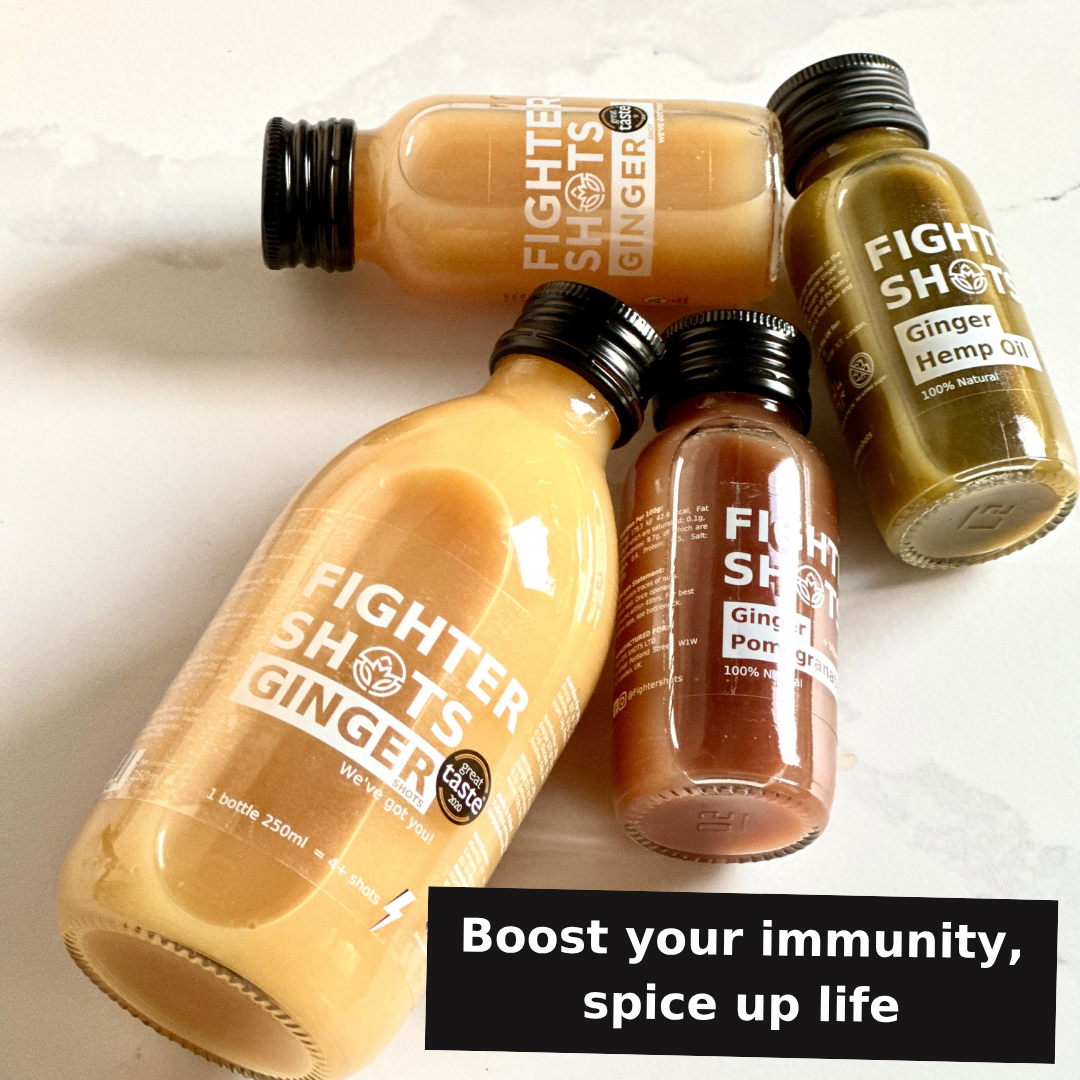 Fighter Shots 100% Natural Ginger Dosing bottle - 250ml