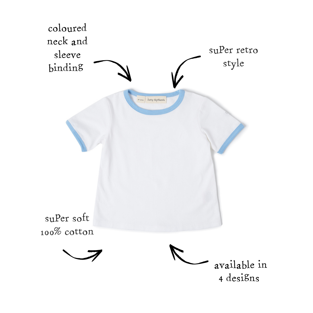 The Jack Tee - Pale Blue
