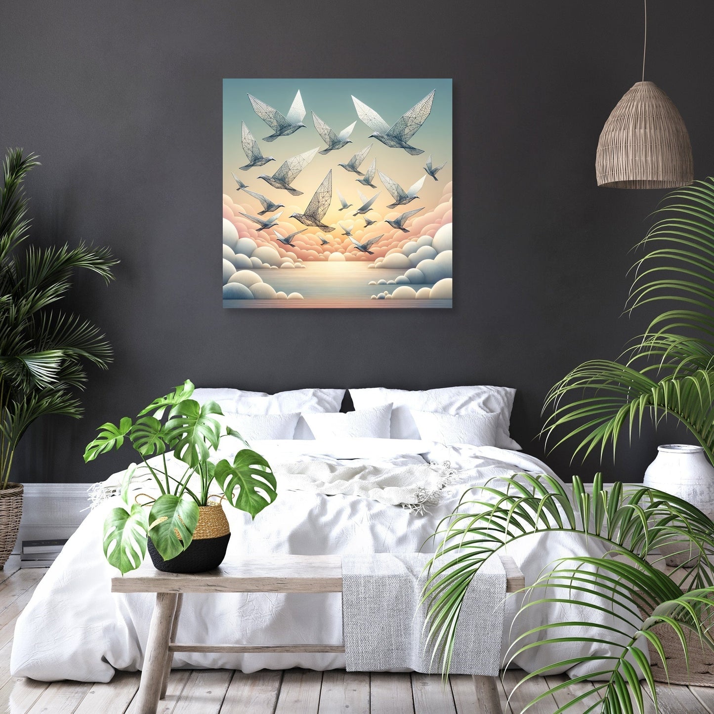 Avian Geometry Canvas