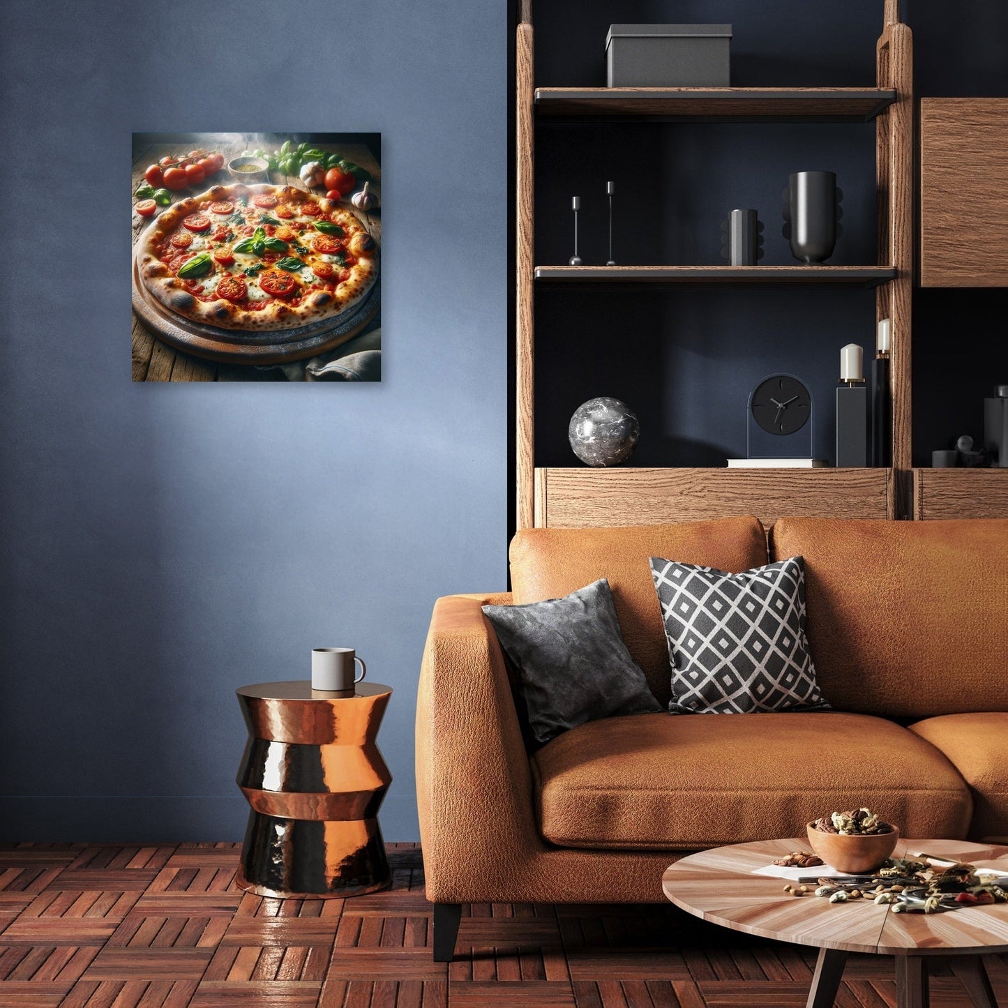 Stellar Italian Pizza Canvas