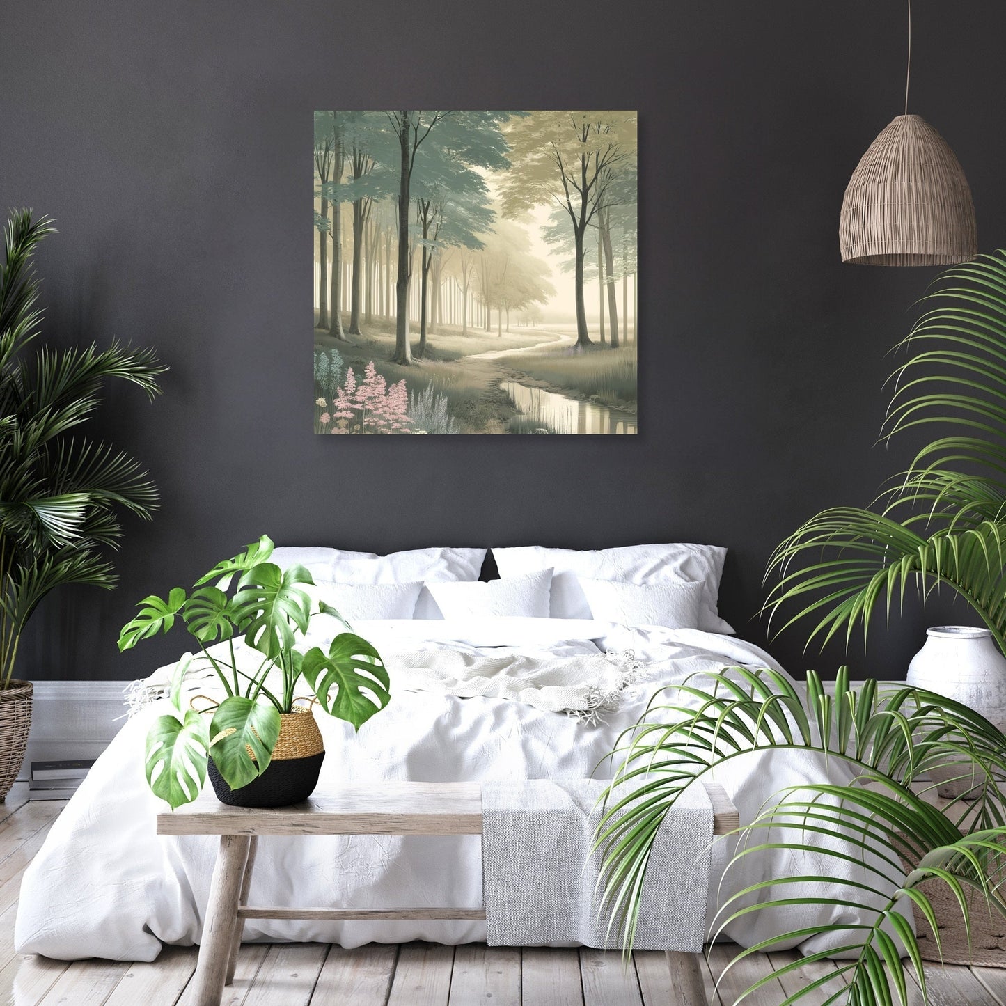 Peaceful Forest Canvas